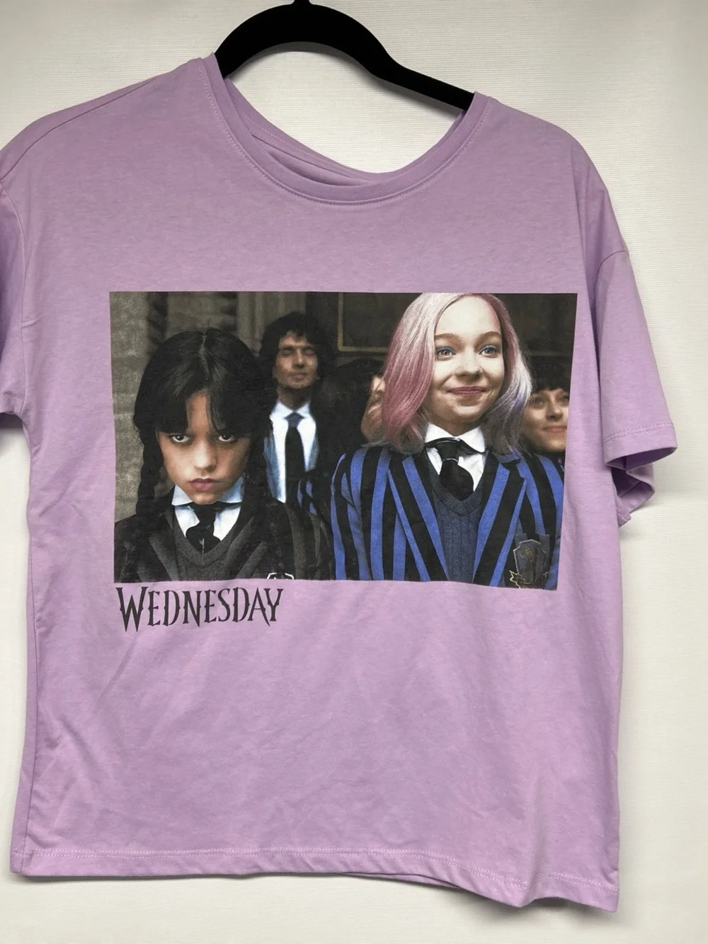 Old Navy Lavender Wednesday Graphic Tee